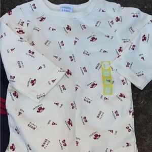 Baby gap onesie, long sleeve winter theme size 6 to 9 months new